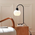 Marble Base Globe Table Lamp