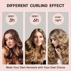 Satin Heatless Curling Set, Champagne