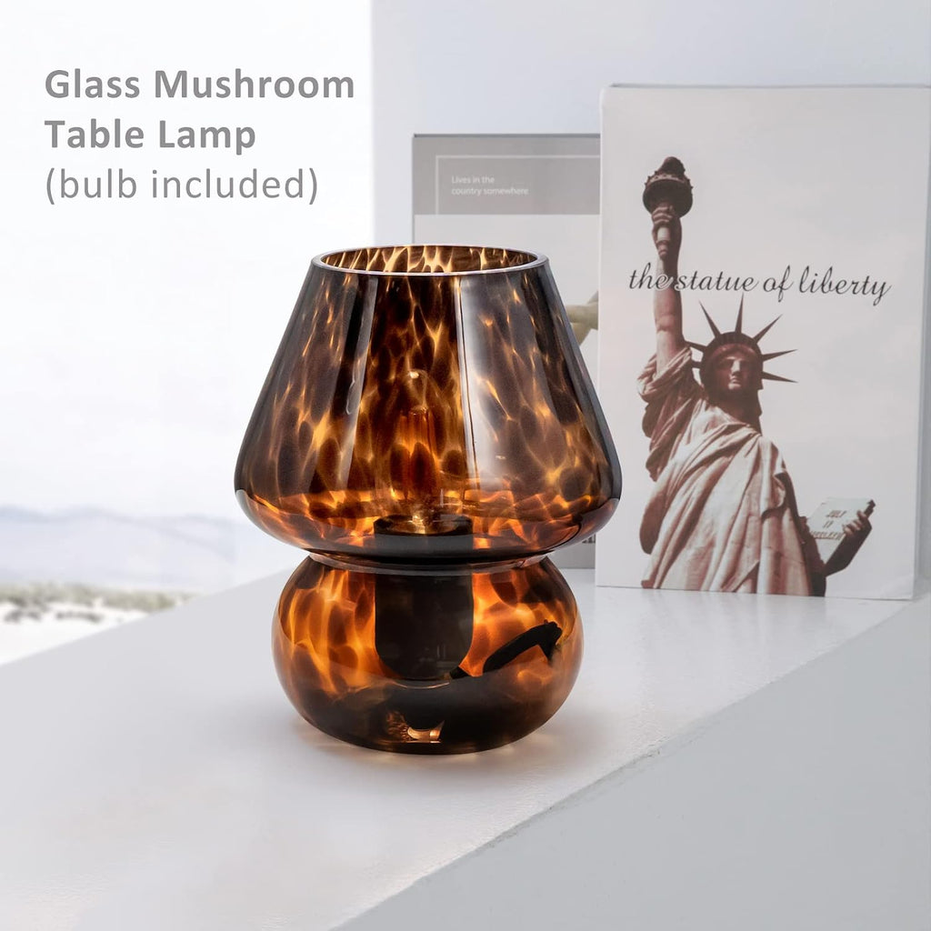 Murano Glass Mushroom Lamp