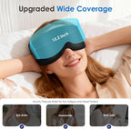 Weighted Silk Sleep Mask, Black