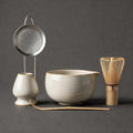 Ceramic Matcha Set with Bamboo Whisk
