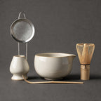 Ceramic Matcha Set with Bamboo Whisk