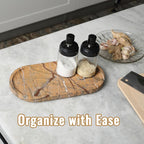 Natural Marble Catchall Tray