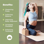 Studio Cork Yoga Blocks, Pair