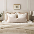Textured Boucle Lumbar Pillow Cover