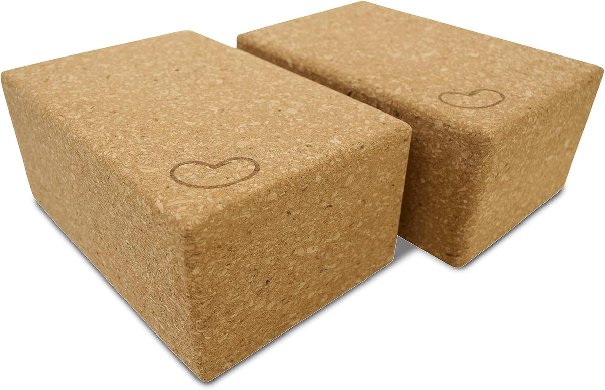 Studio Cork Yoga Blocks, Pair