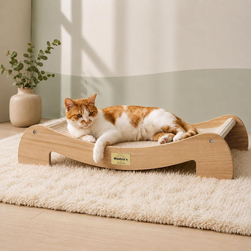 Solid Wood Scratcher Lounge