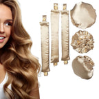 Satin Heatless Curling Set, Champagne
