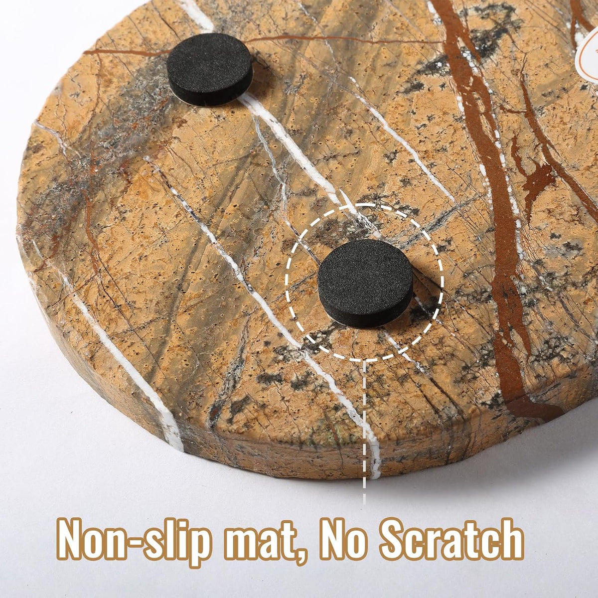 Natural Marble Catchall Tray